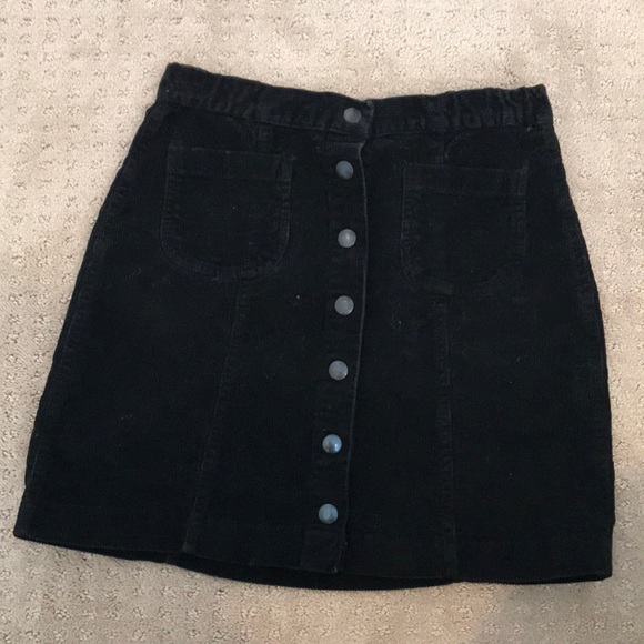 Brandy Melville Stretchy Corduroy Skirt - Picture 2 of 4